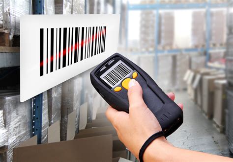 warehouse inventory with barcode scanner